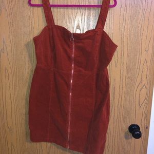 velvet burgundy colored dress